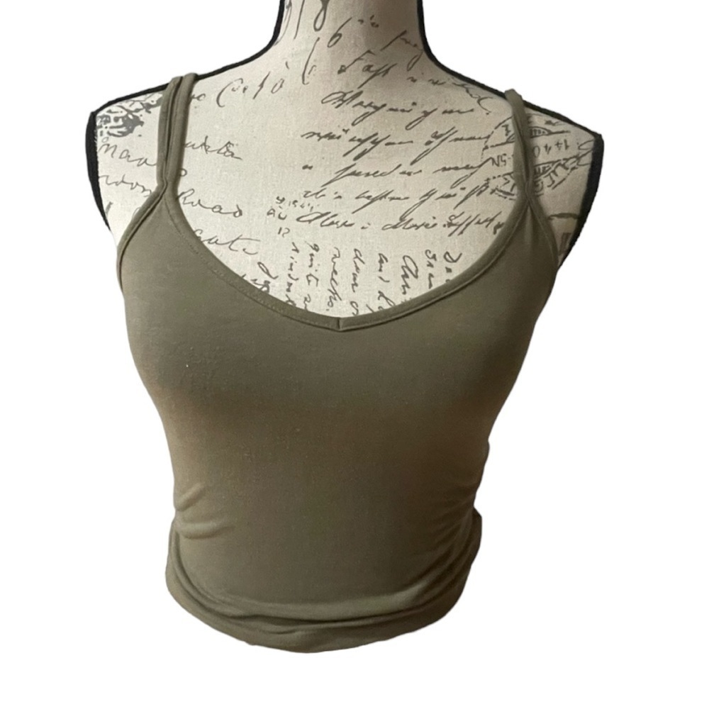 Forever 21 | Olive green crop cami​​